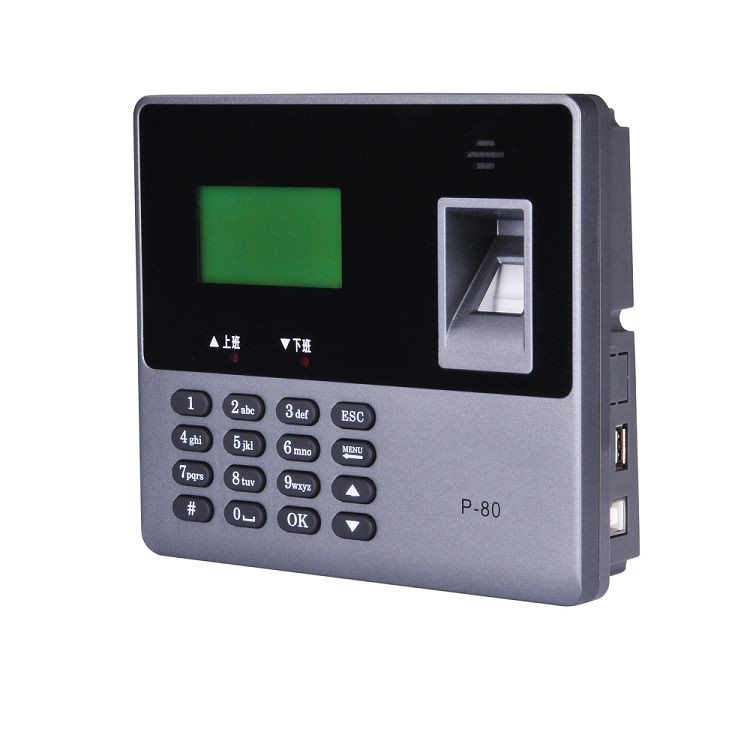 systemau cloc amser biometrig